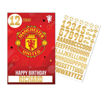 Picture of MANCHESTER UNITED BIRTHDAY CARD INCLUDES STICKERS